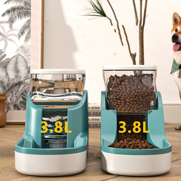 Automatic Pet Water Dispenser | Gravity Feeder Bowl for Cats & Dogs