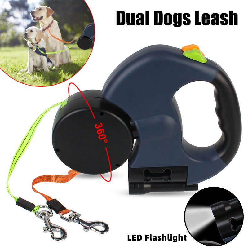 Retractable LED Pet Leash